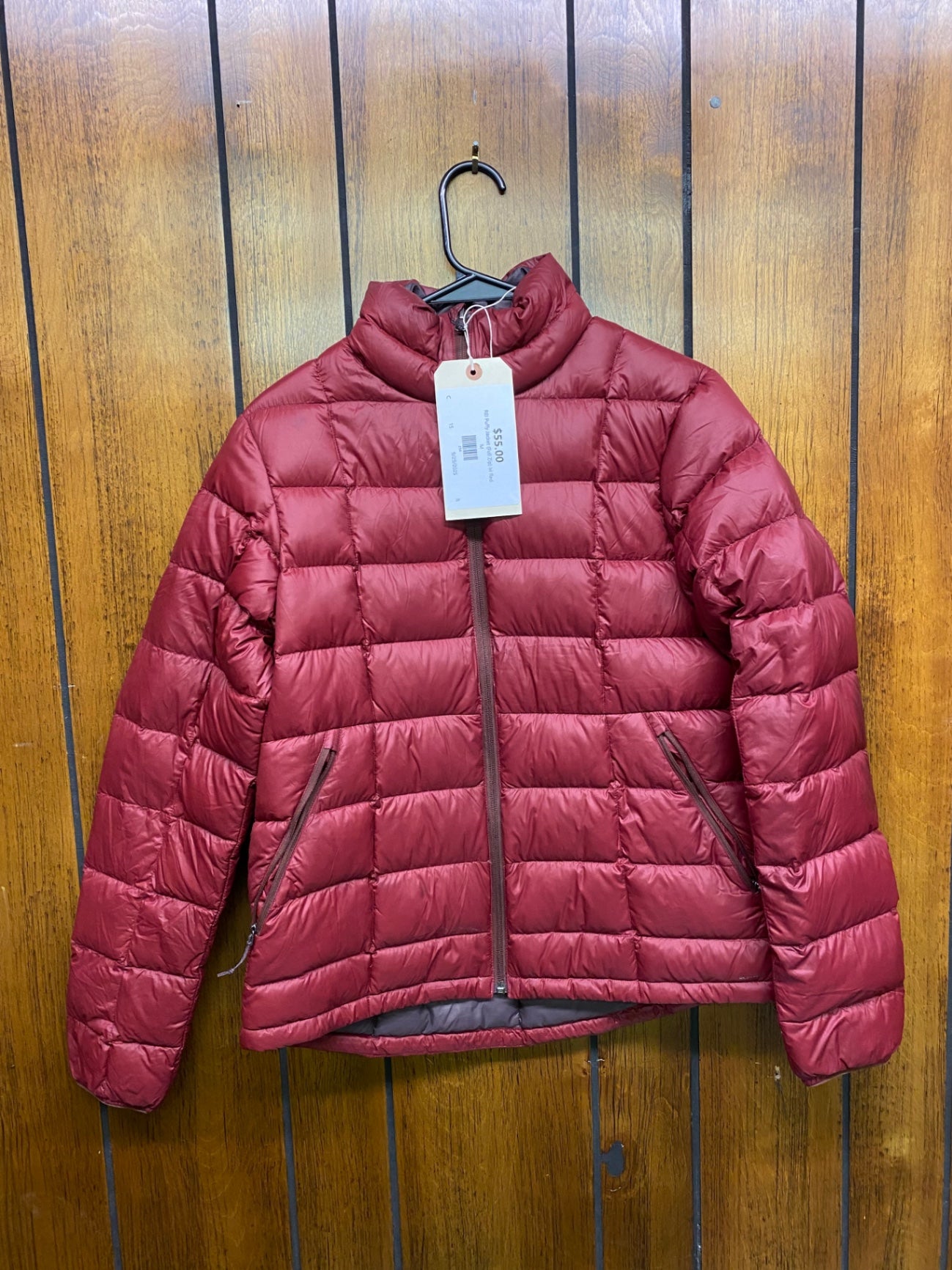 REI Puffy Jacket (Full Zip) M Red