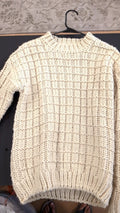 Moon River Knit Sweater S Light Brown
