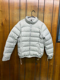 The North Face Puffy Jacket (Full Zip) (No Hood) L Grey