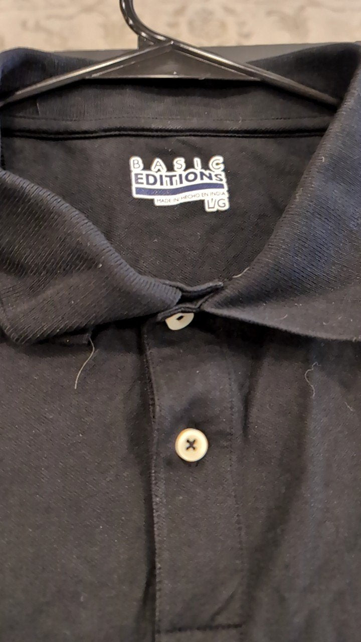 Basic Editions Polo L Black