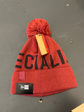 Specialized Hat (Beanie) Red/ Black Stripe
