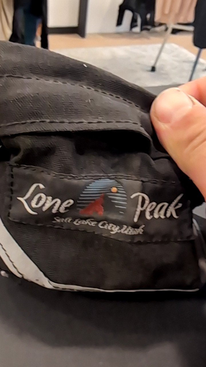Lone Peak Bike Accessories (Seat Bag) Black
