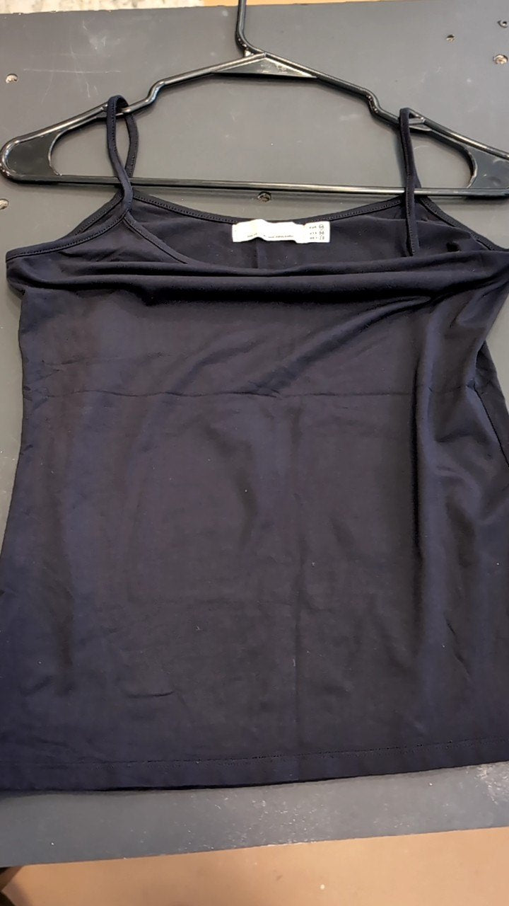 Zara Basics Tank Top M Black