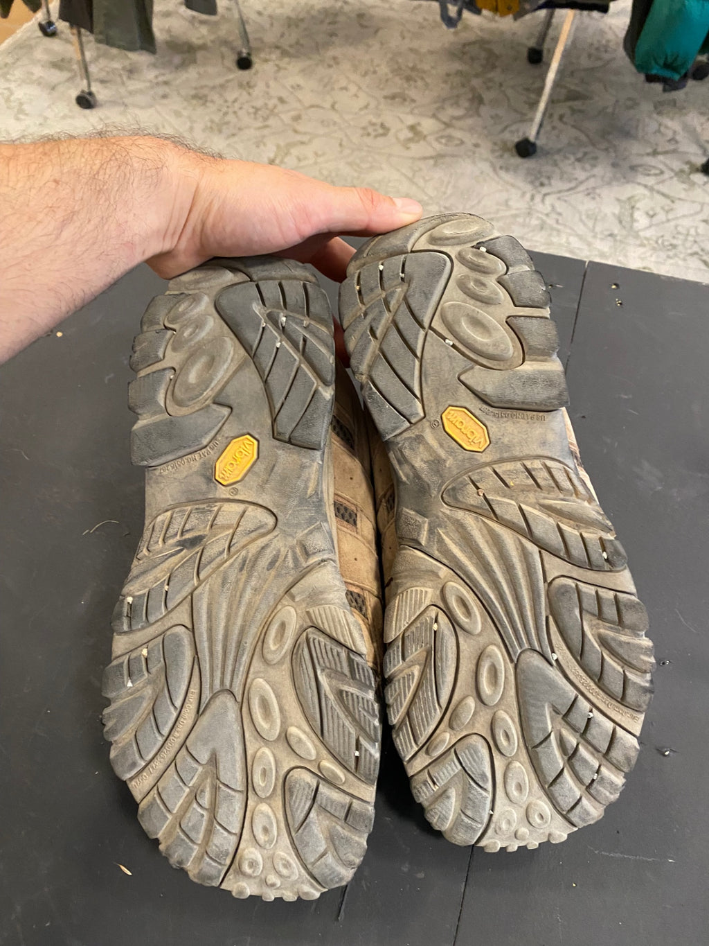 Merrell Moab 2 Shoes (Hiking Boots) 11.5 Tan/Brown
