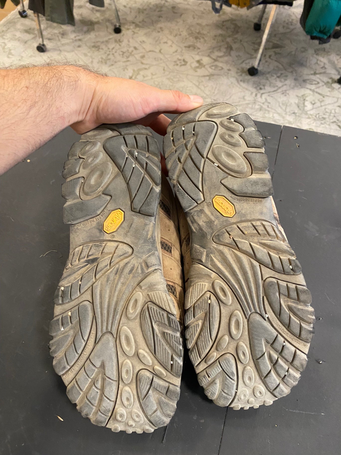 Merrell Moab 2 Shoes (Hiking Boots) 11.5 Tan/Brown