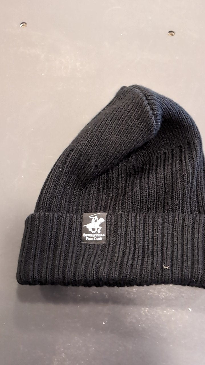 Beverly Hills Polo Club Hat (Beanie) Black