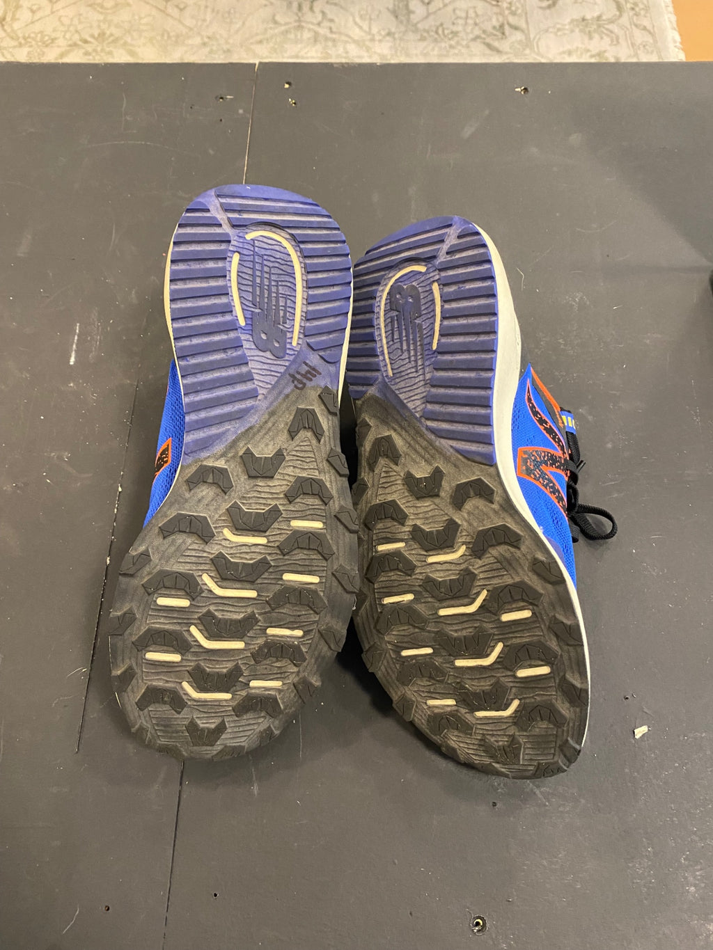 New Balance DynaSoft Nitrel v4 Trail Running Shoes 10 Blue/Orange