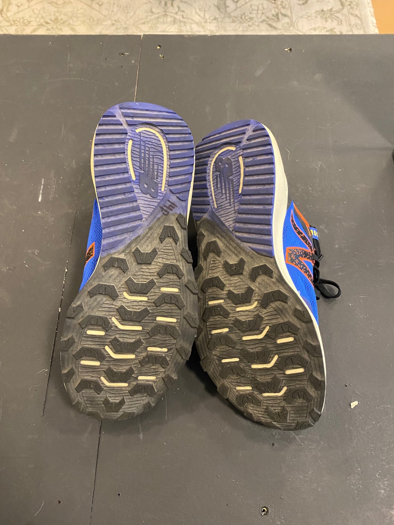 New Balance DynaSoft Nitrel v4 Trail Running Shoes 10 Blue/Orange