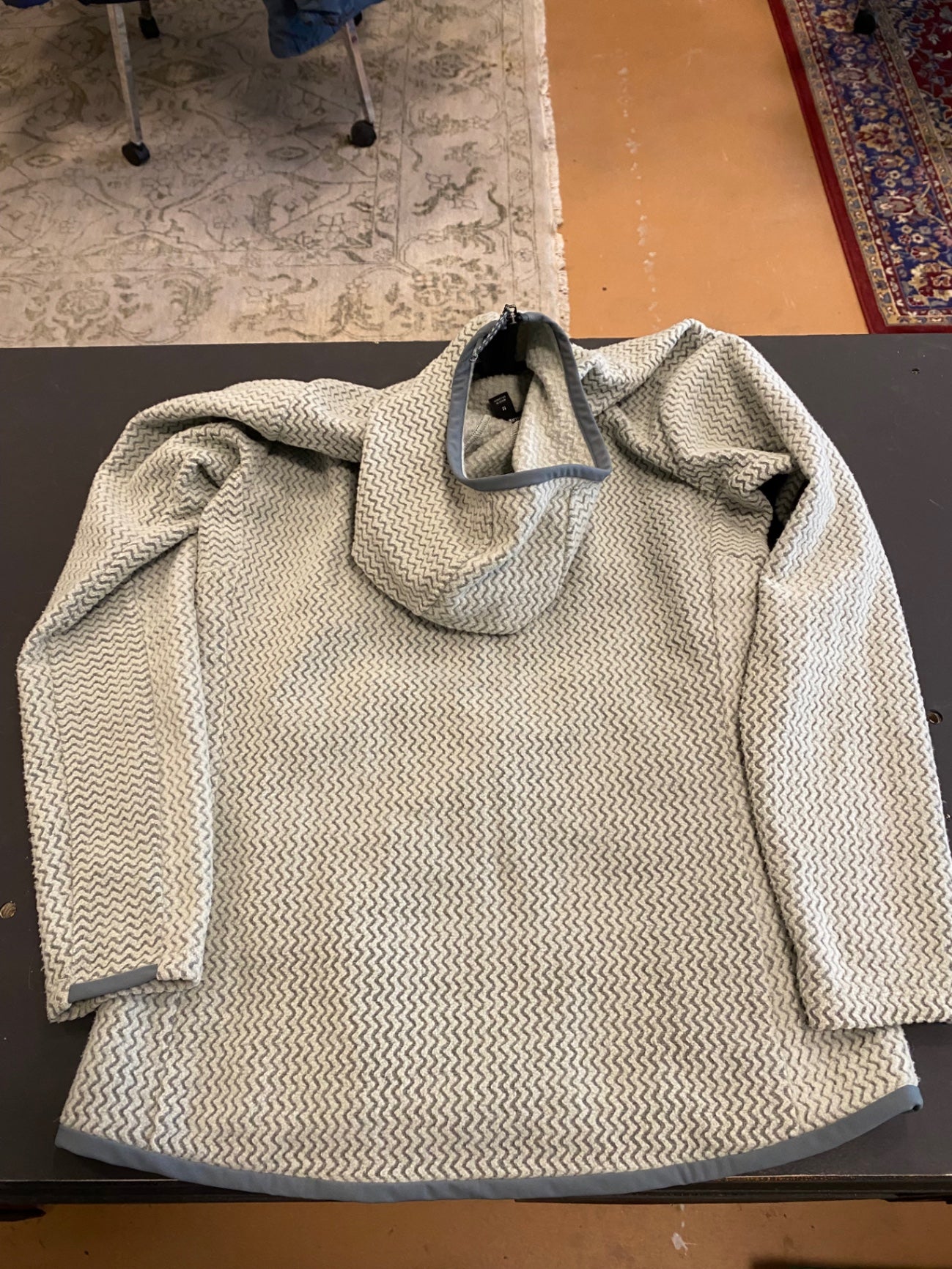 Patagonia R1 Air Fleece Full-Zip Hoody M Grey