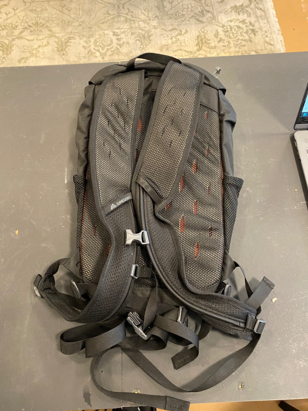 Gregory Backpack Nano 16L (Hydration Pack) (No Waterskin) Black