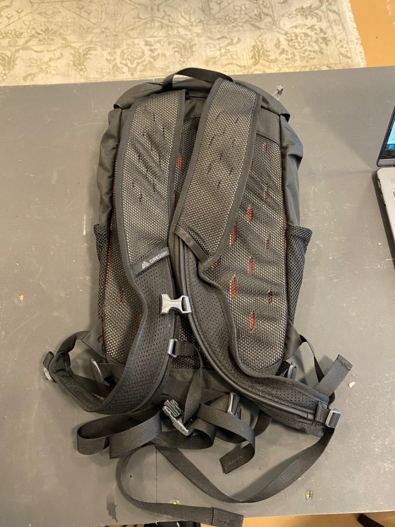 Gregory Backpack Nano 16L (Hydration Pack) (No Waterskin) Black