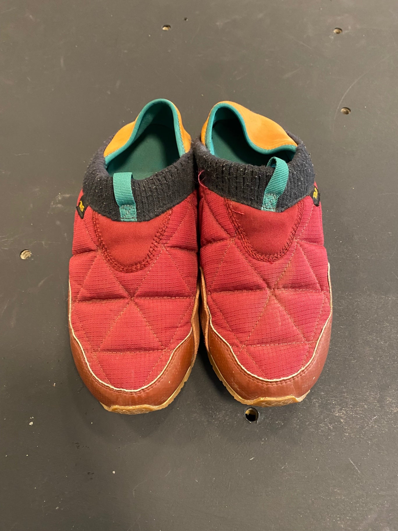 Teva Reember Quilted Slippers 8 Multi-color