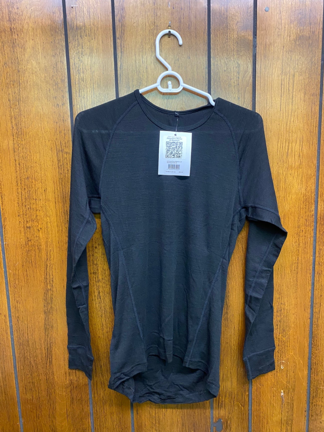 Hincapie Base Layer (Top) S Black Powercore Merino