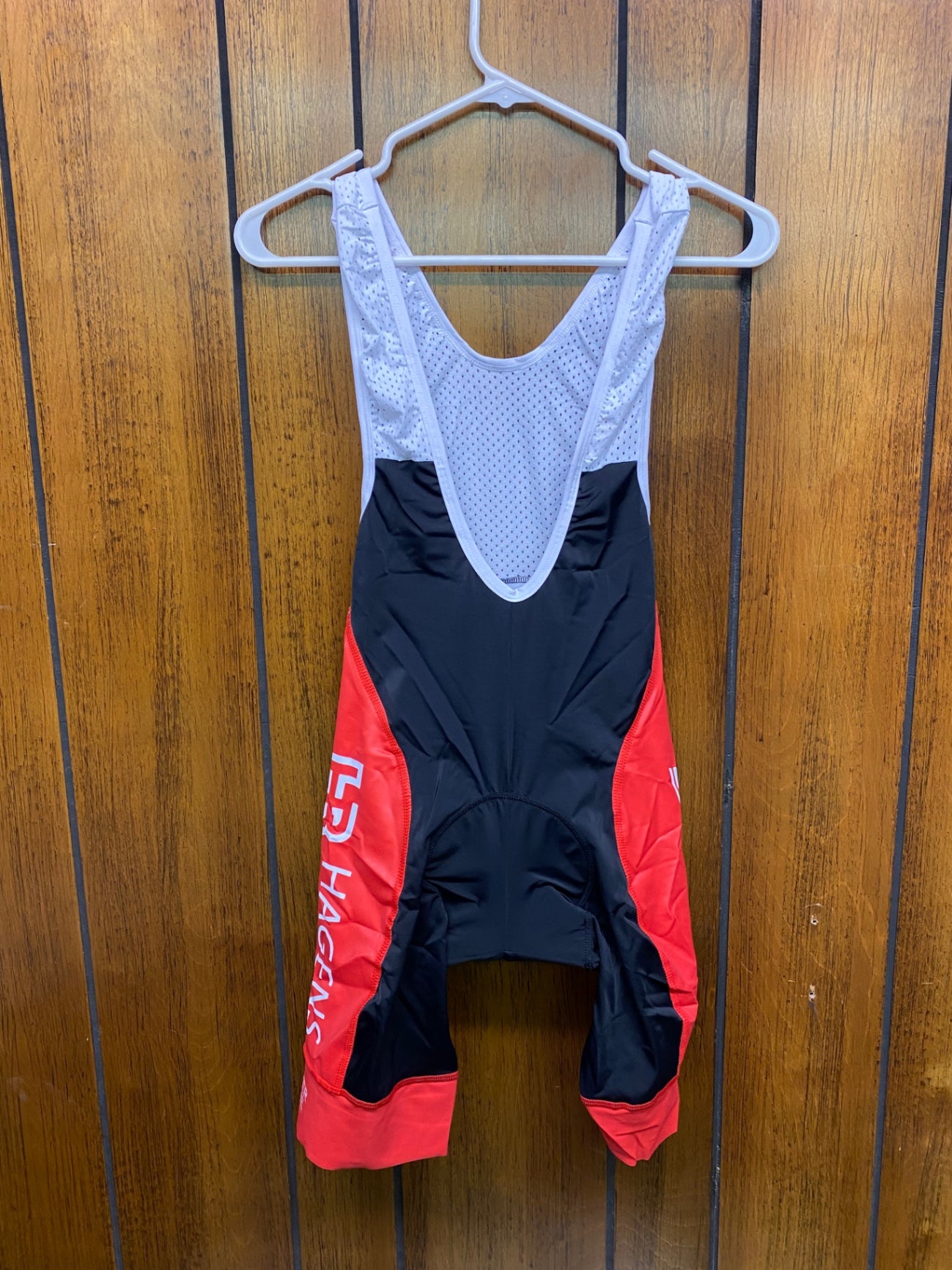 Hincapie Biking Bib S Red/ White Fizik