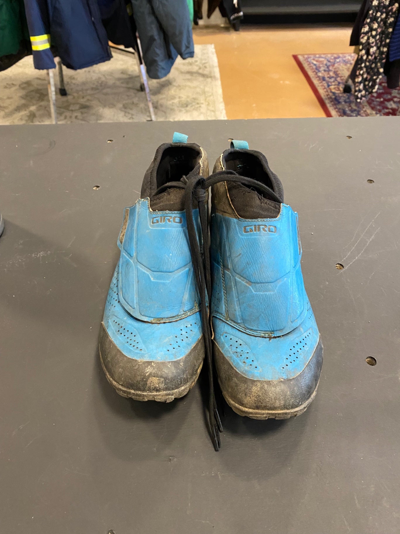 Giro Terraduro Mid Shoes (Biking) (MTB) 45 Blue/Black