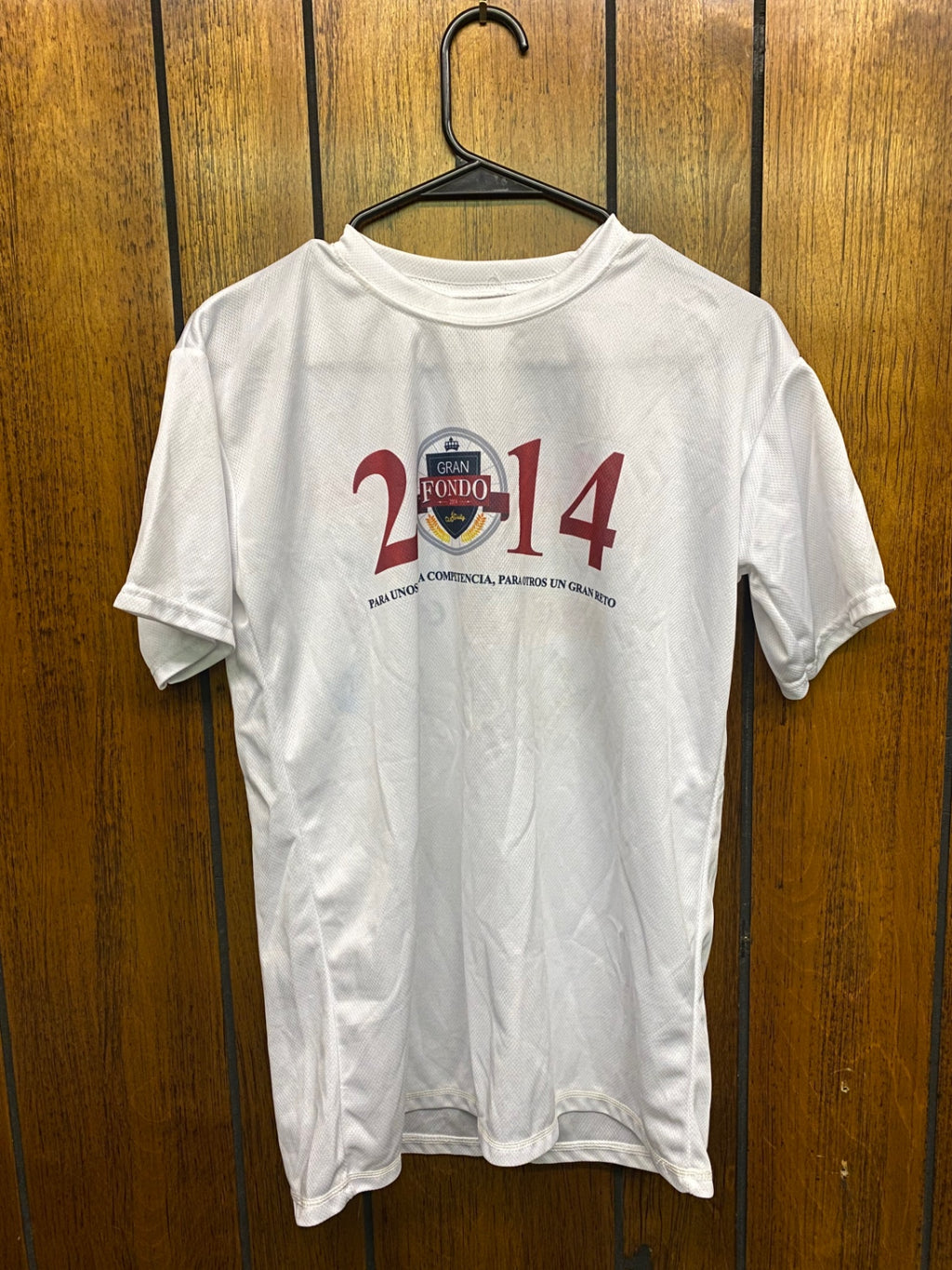 Publimas Athletic T-Shirt S White Grand Fondo 2014