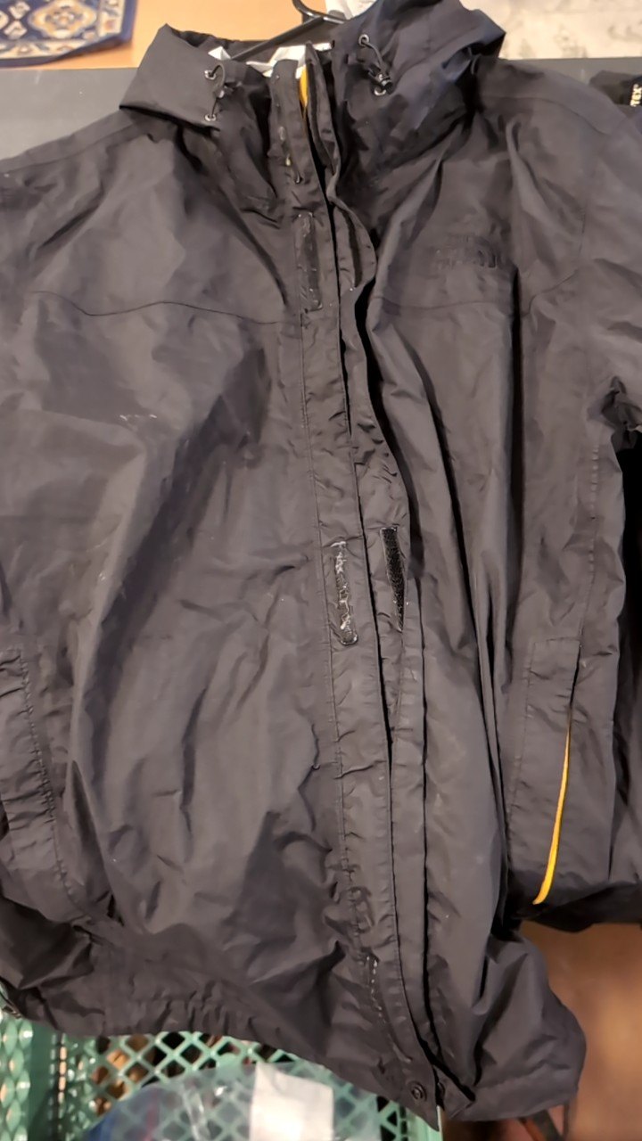 The North Face Rain Jacket XL Black