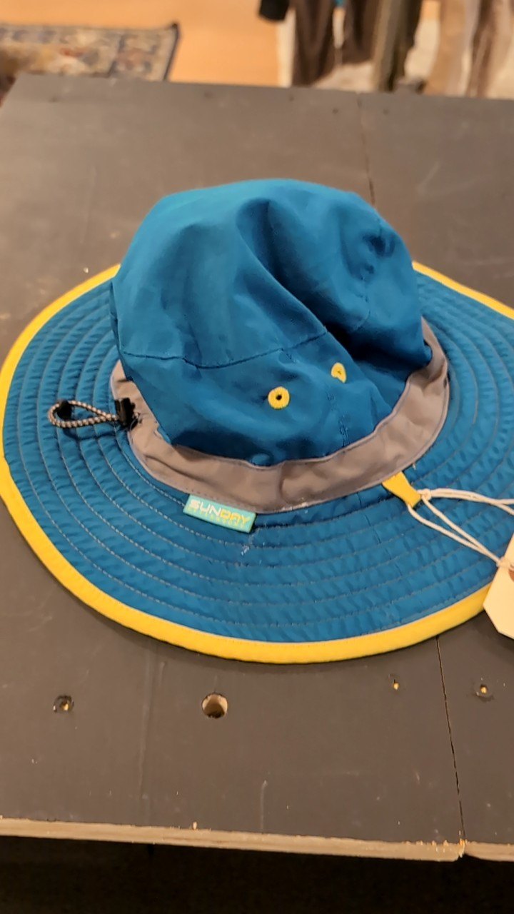 Sunday Afternoons Hat (Bucket) Blue with Bungee