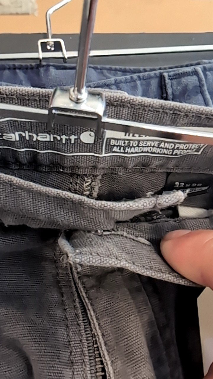 Carhartt Pants 32x30 Grey Relaxed Fit