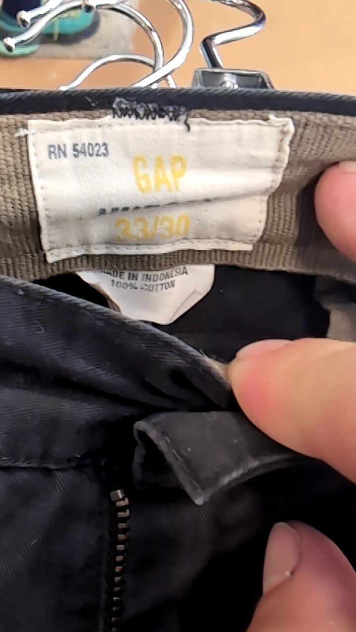 Gap Hudson Pants 33x30 Black