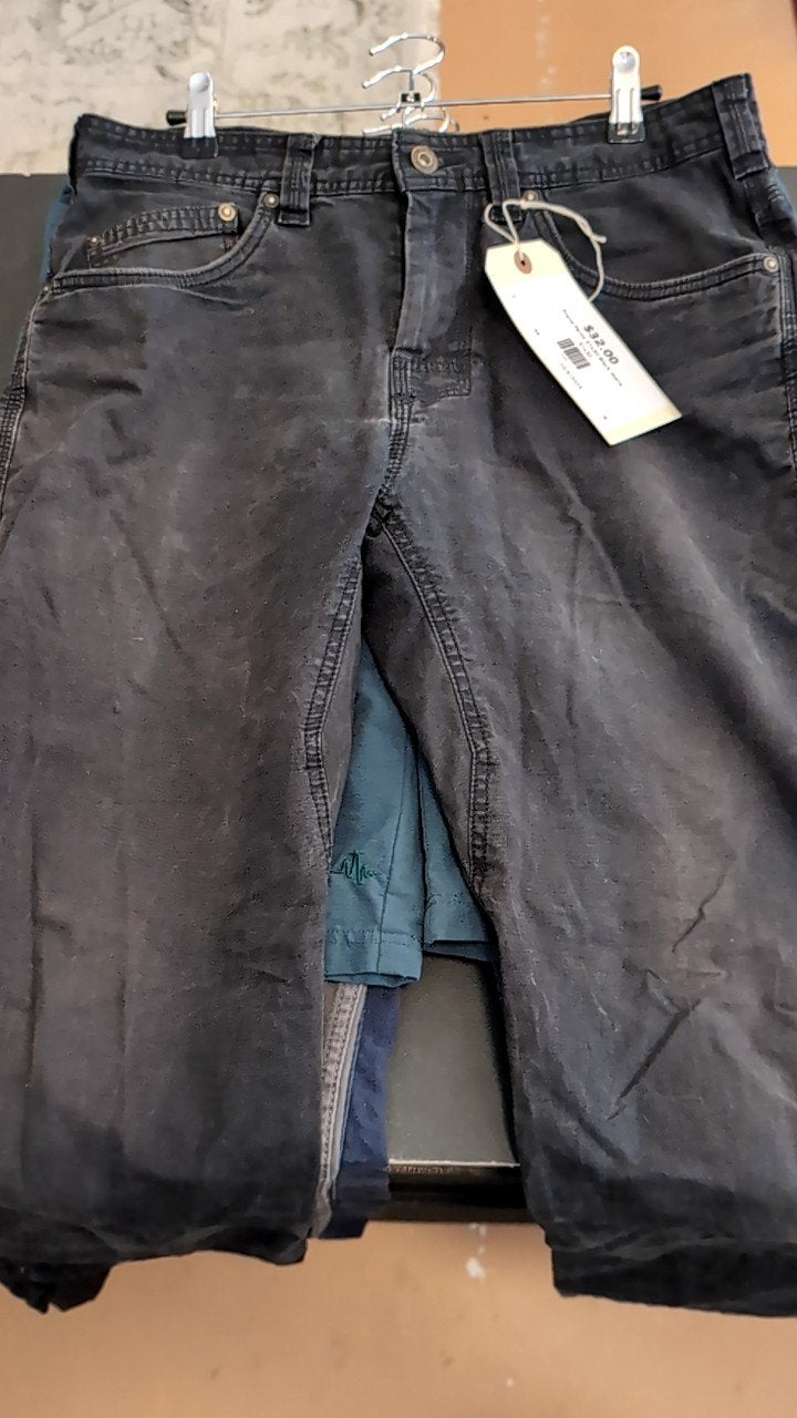 Prana Pants 31x30 Black Jeans