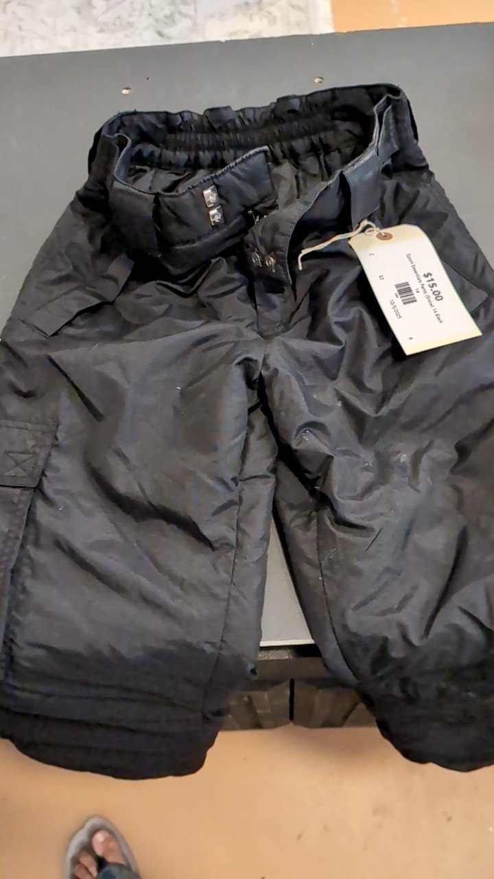 Sport Essentials Pants (Snow) 14 Black