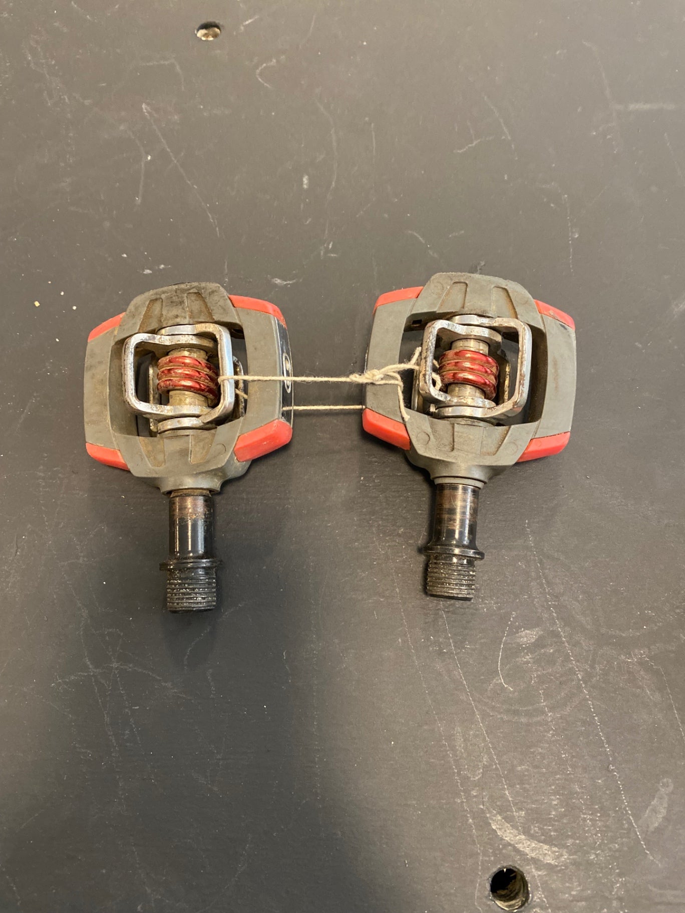 Crank Brothers Bike Parts Red Smarty Clipless Pedals