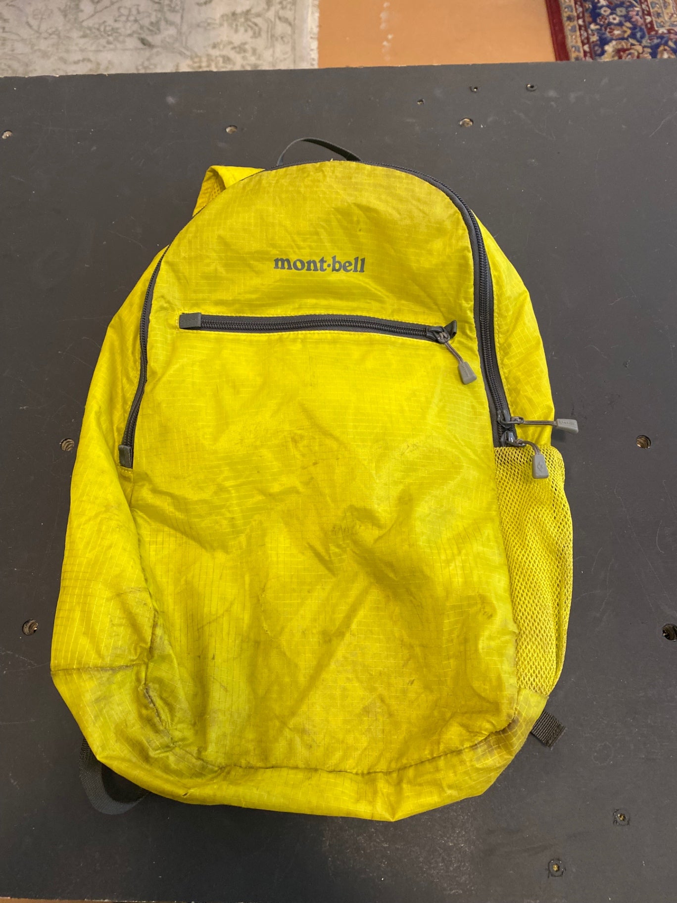 Montbell Backpack 13L Yellow Pocketable Light Day Pack