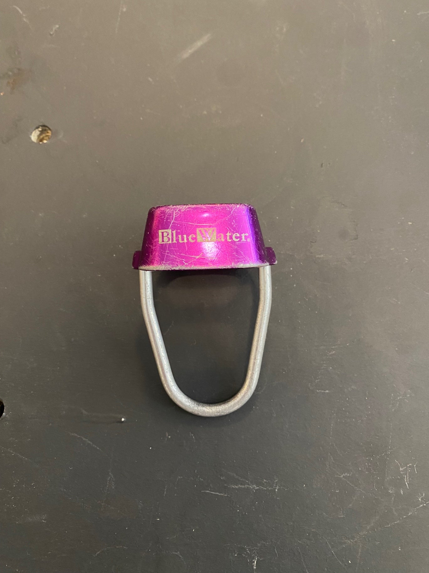 Blue Water Climbing Hardware Pink ATC