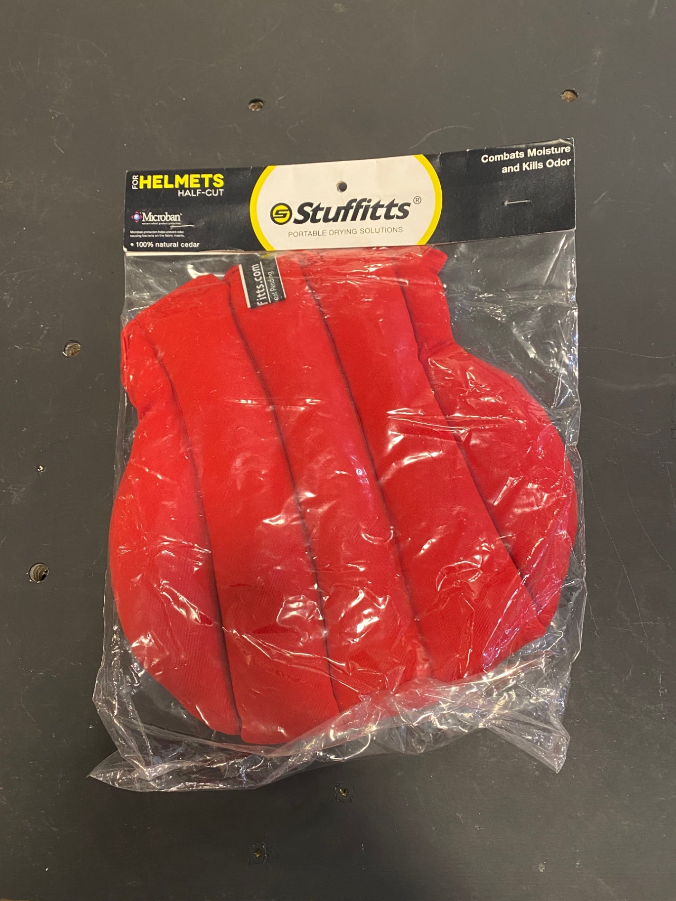 Stuffits Drying Insert for Half Helmet Red