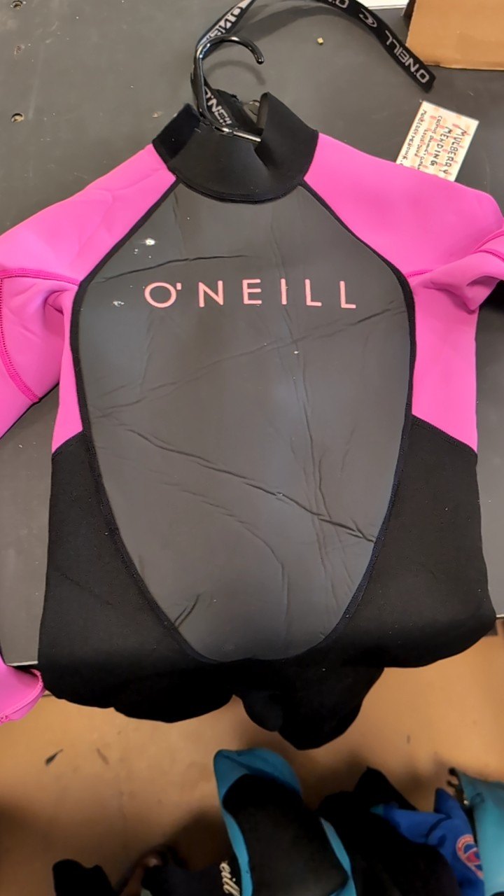 O'Neill Wetsuit Child's 10 Pink/ Black Reactor II