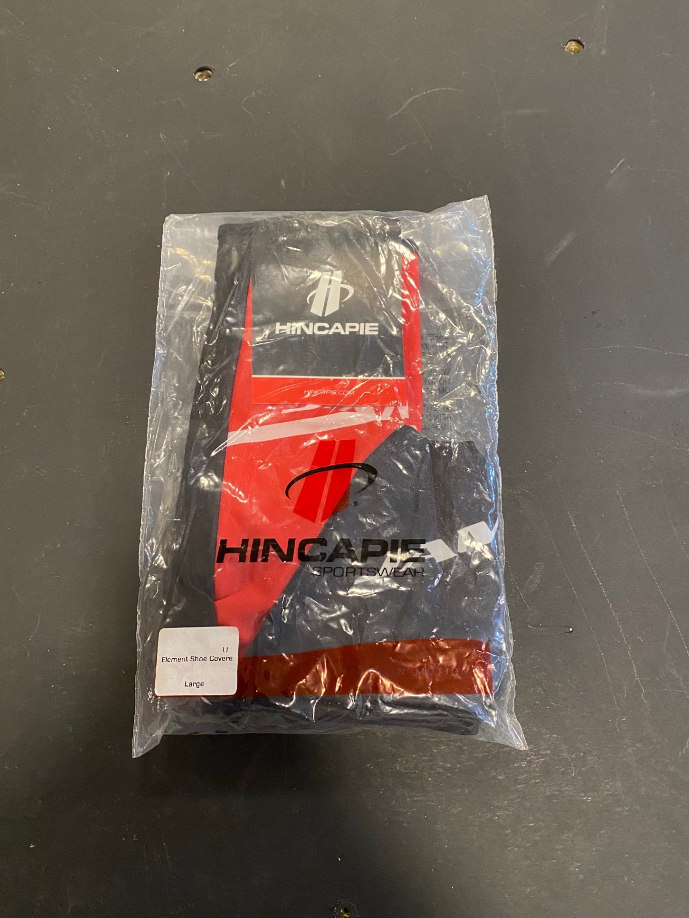 Hincapie Element Shoe Cover L Black/Red