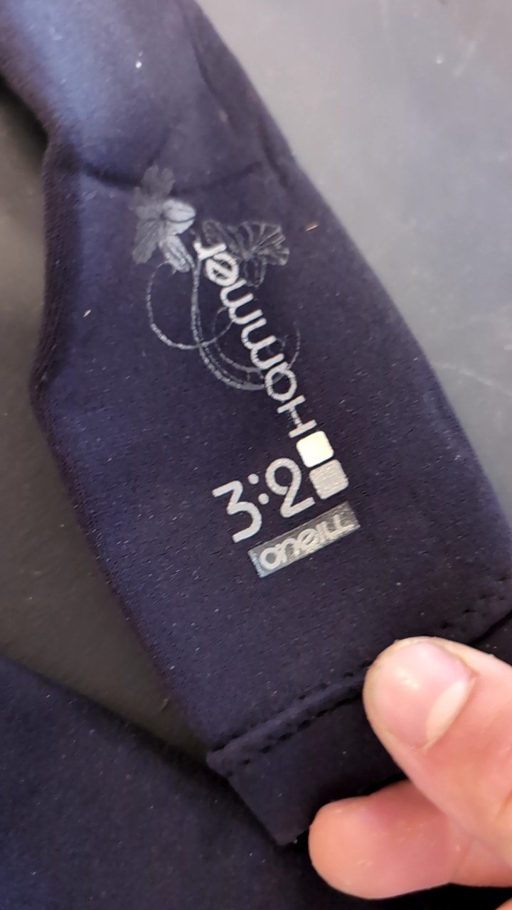 O'Neill Wetsuit 6 Blue/ Grey Hammer 3.2