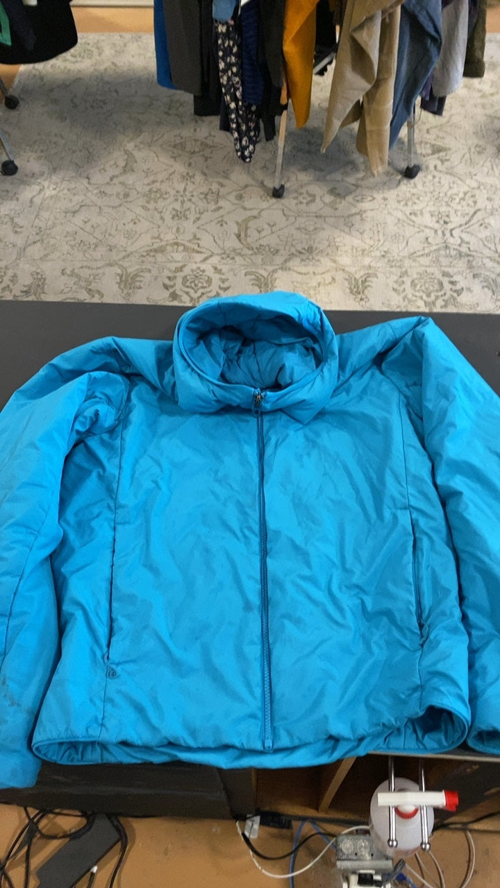 Salomon Outrack Insulated Jacket (Full Zip) (Hood) M Blue