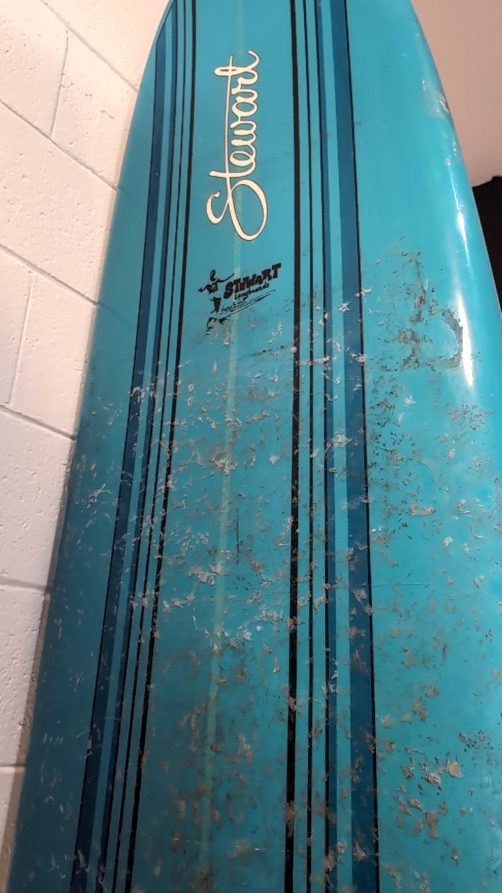 Stewart Longboard Surfboard (Longboard) 9'10'' Blue