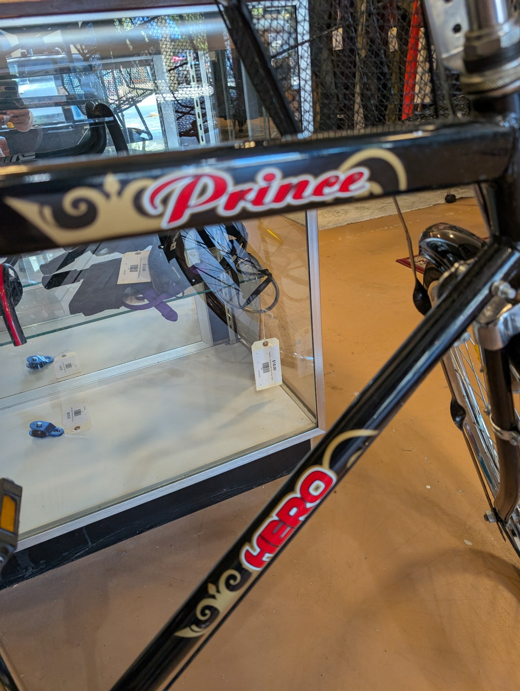 Prince Hero Cycles Bike Large Red and Black