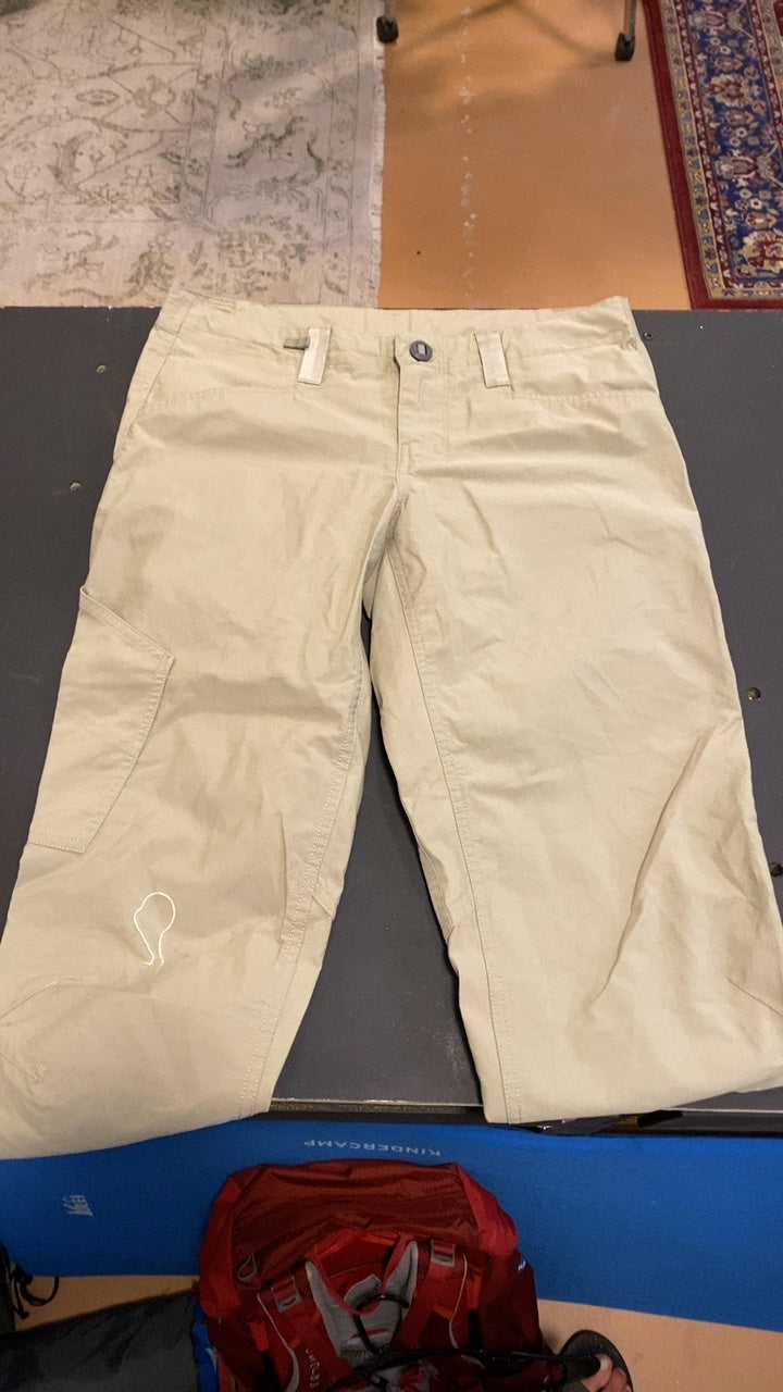 Patagonia Pants 6 Beige Venga Rock Capri
