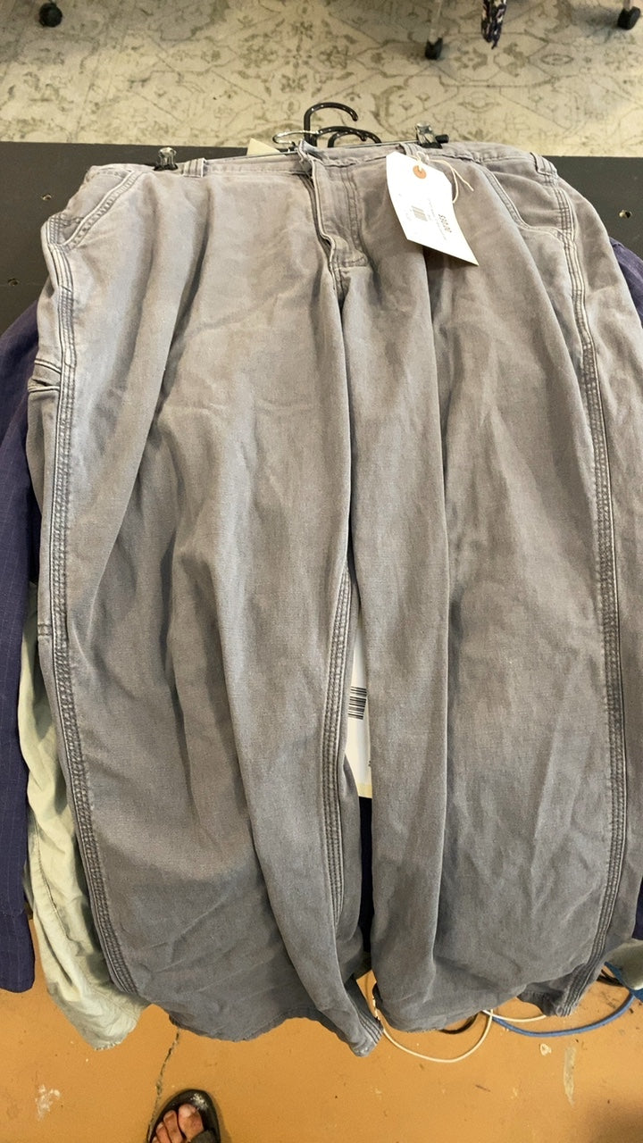 Carhartt Relaxed Fit Pants 36x30 Grey