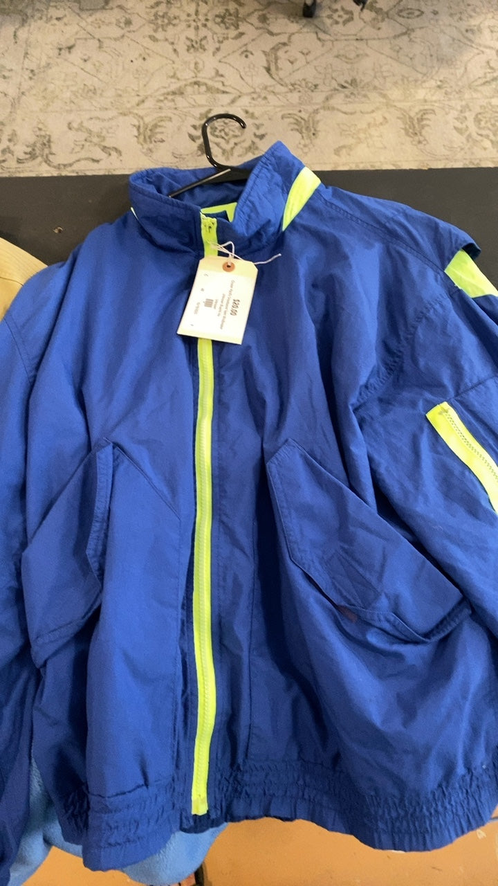 Ocean Pacific Snowbaord Team Windbreaker Unknown Blue/Hi-Vis
