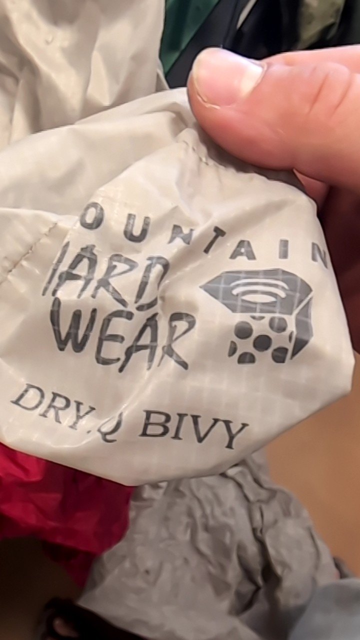 Mountain Hardwear Bivy Red Dry Q Bivy