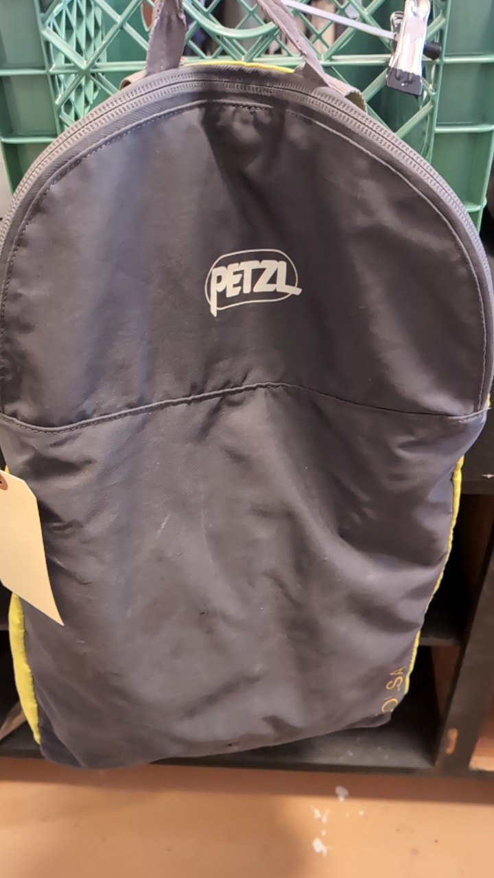 Petzl Rope Bag Bolsa Grey and Green