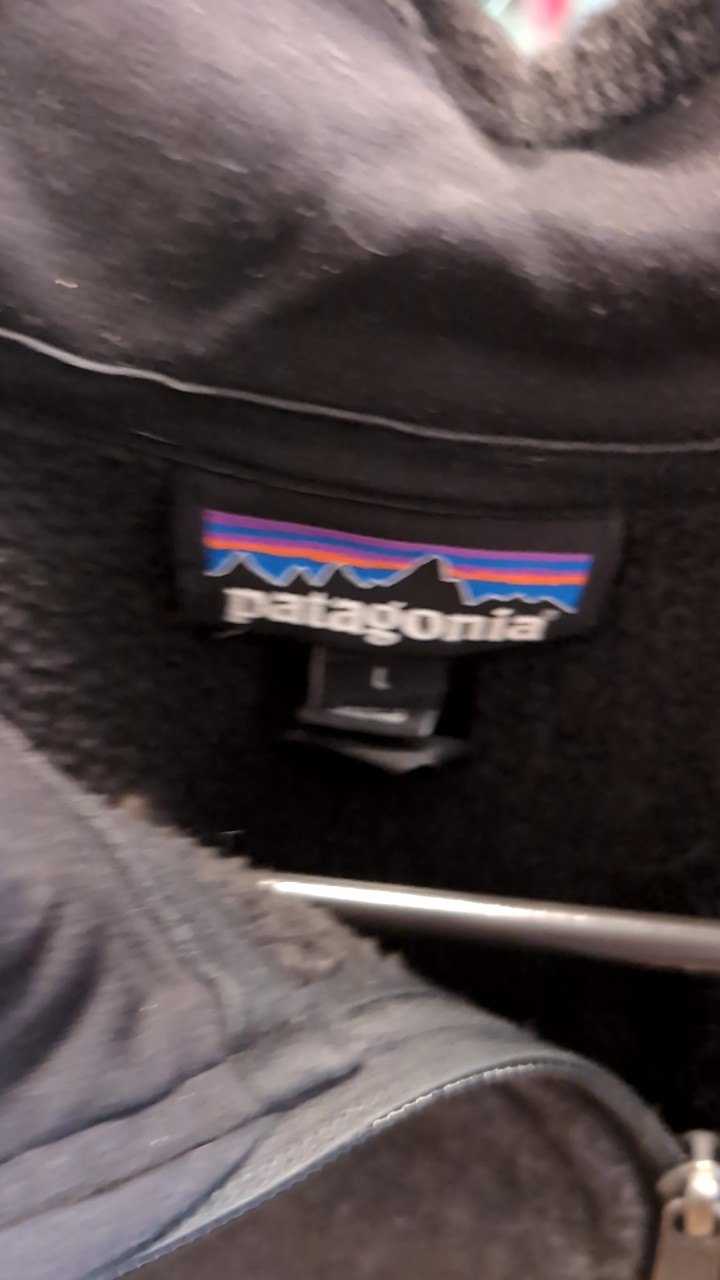 Patagonia Jacket (Quarter-Zip) (No Hood) L Black
