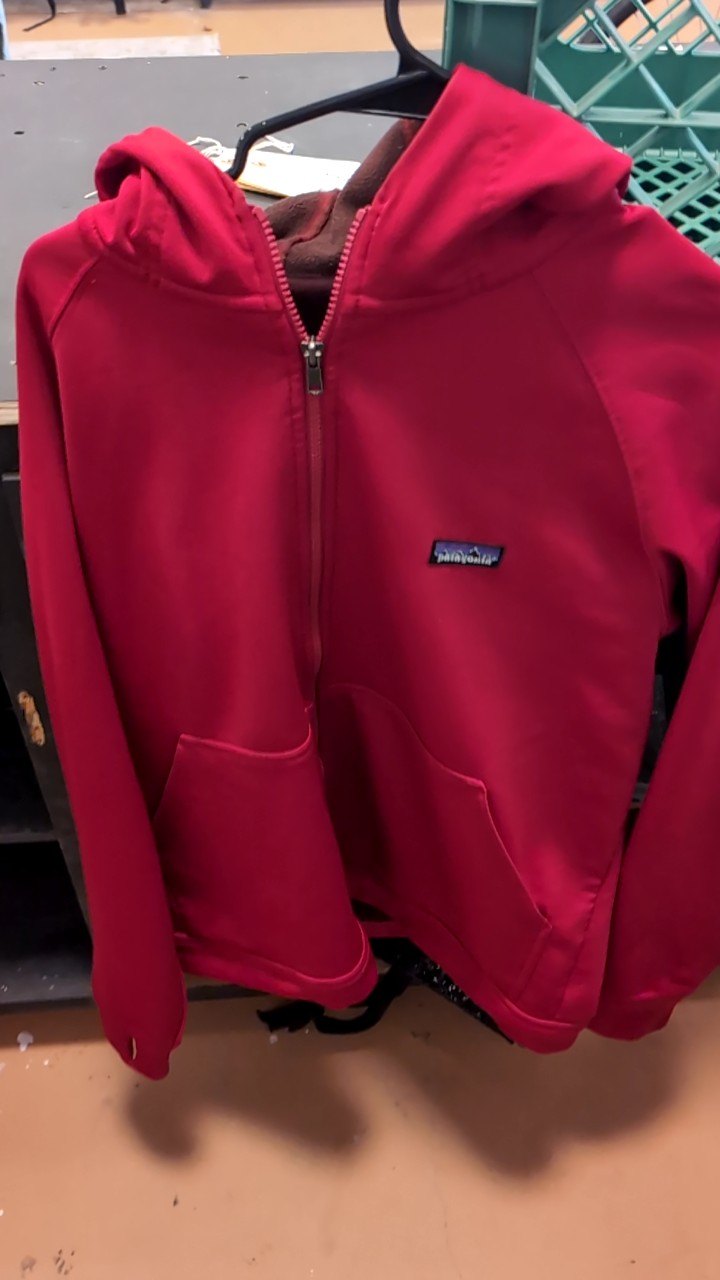 Patagonia Jacket (Full-Zip) (Hood) M Red