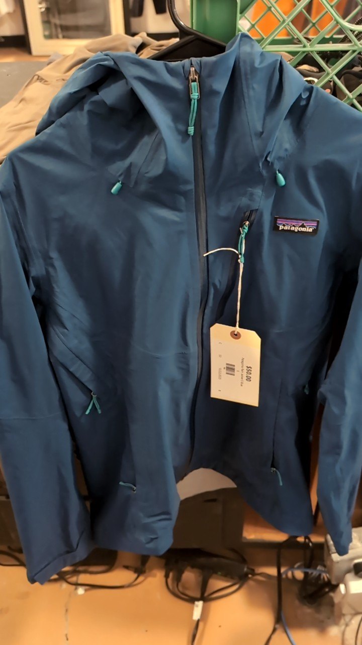 Patagonia Rain Jacket S Blue