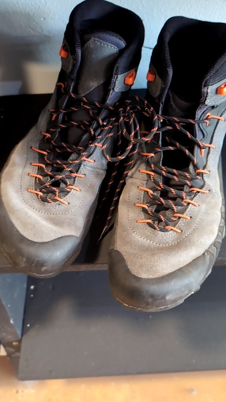 La Sportiva Shoes (Climbing Approach) 12.5 Grey X4 High Top
