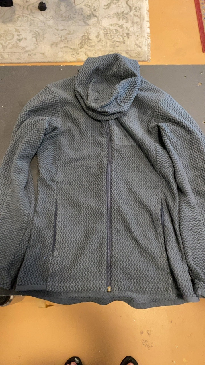 Patagonia R1 Air Fleece Jacket (Full-Zip) (Hood) XS Grey