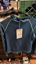 hind Jacket (Quarter-Zip) (Hood) S Blue w/Pony Slot