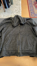 WeatherProof Jacket (Fleece Linked) (Full Zip) (Hooded) XXL Black