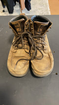Lems Boulder Boot Grip Waterproof Shoes (Hiking Boots) 12 Brown