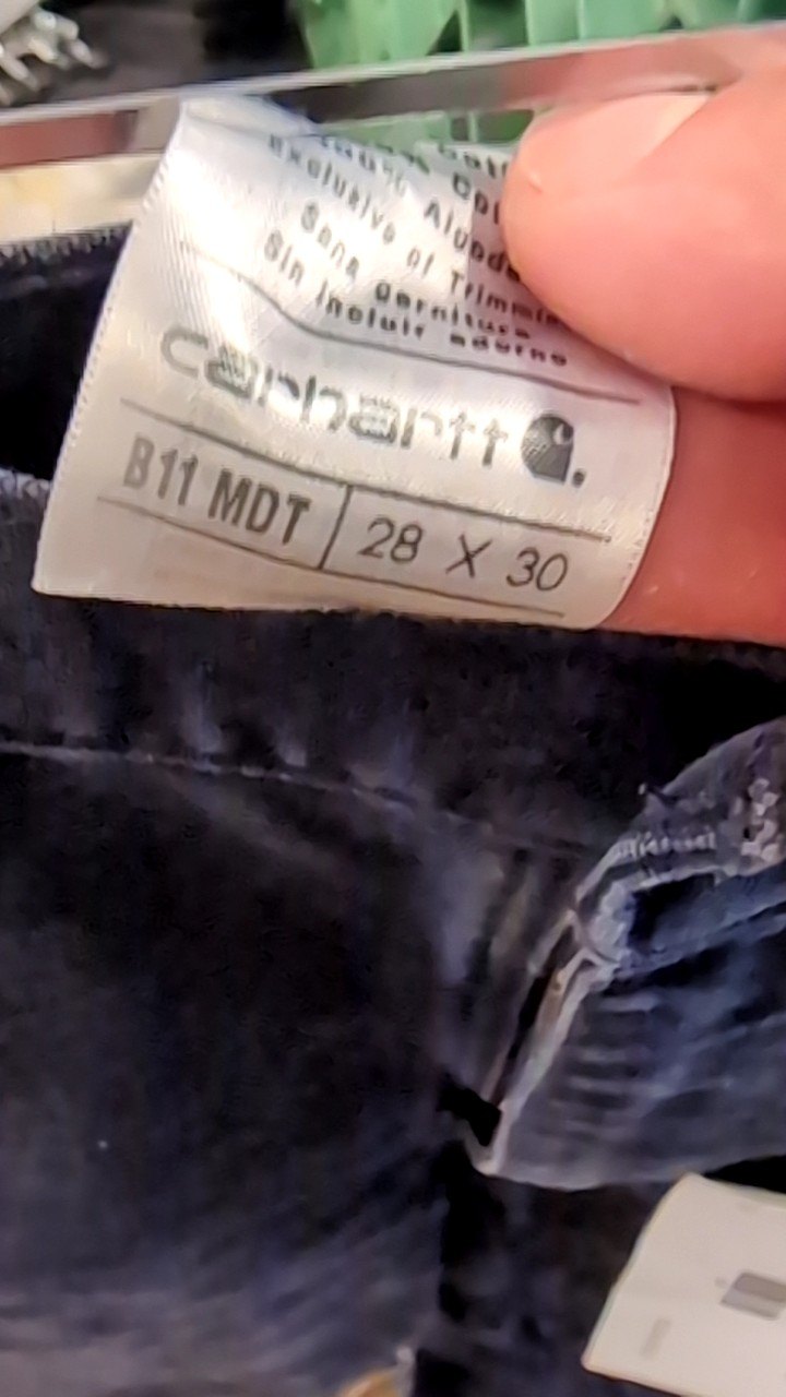 Carhartt Pants 28x30 Blue Carpenter